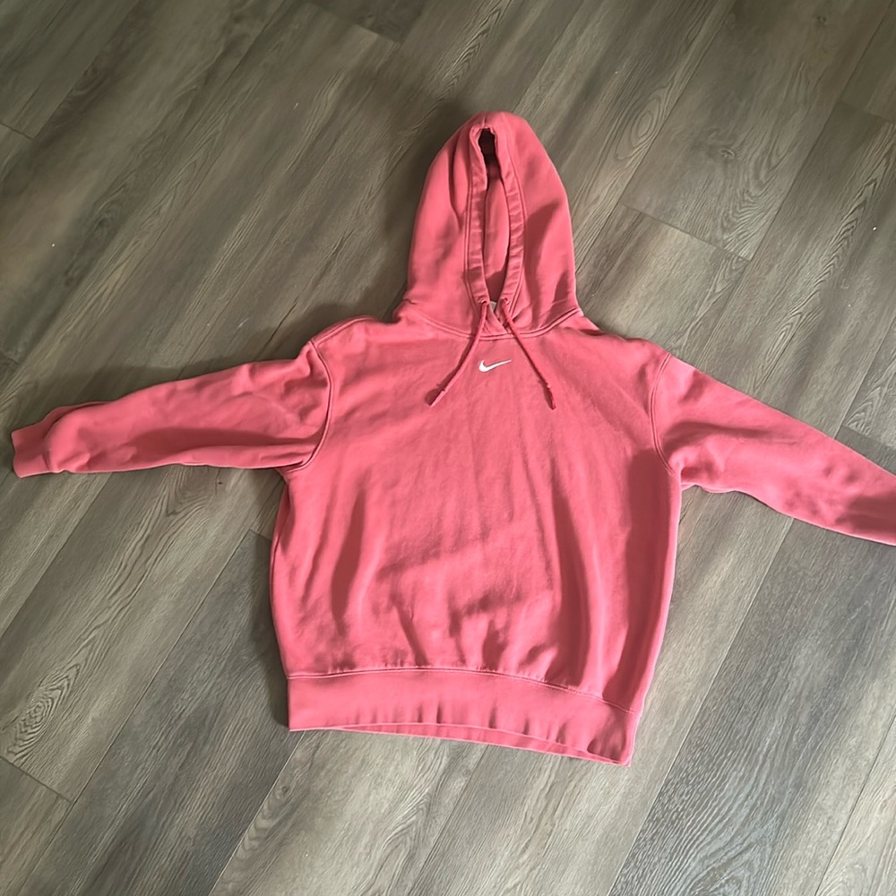 Hot pink nike hoodie